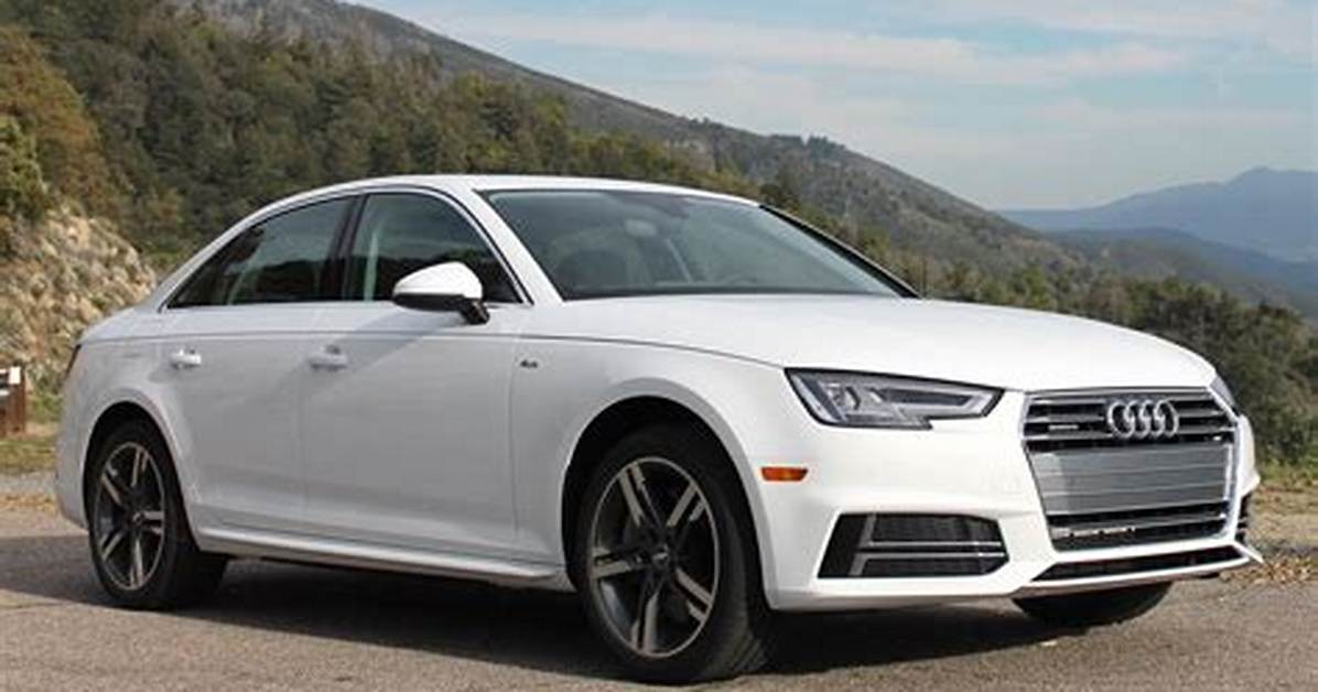 2017 Audi A4 Quattro Only Luxury Awd with Standard Shift