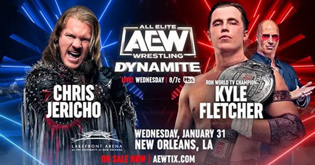 Chris Jericho to Face Kyle Fletcher on 1/31 Aew Dynamite
