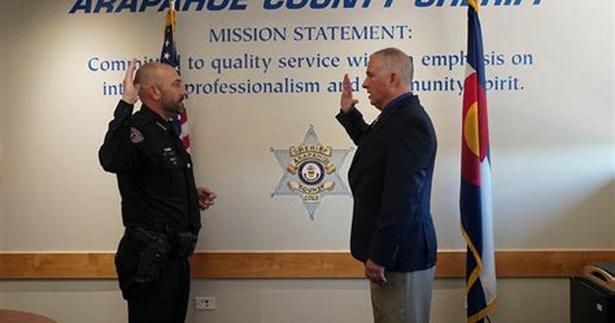 David Lechner, the Sheriff of Arapahoe County: a Profile
