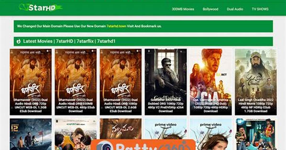 Exploring 7Starhd. Com: Your Ultimate Destination for Streaming Movies and Tv Shows