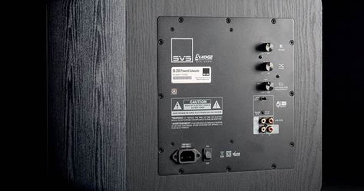 Svs Sb-2000 Review | Digital Trends
