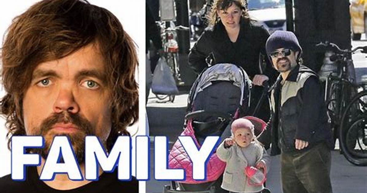 The Dinklage Dynasty: Peter Dinklage's Family in 2024