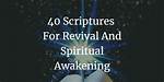 The Profound Meaning of Revival in the Church: a Spiritual Awakening