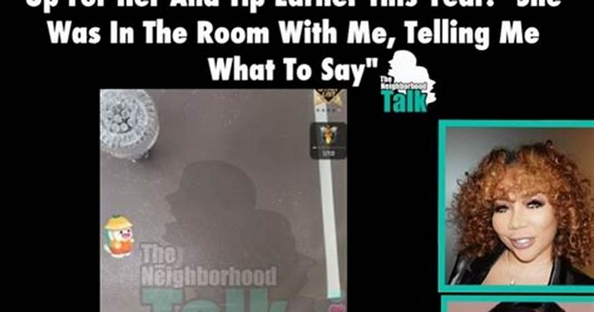 Tiny Seemingly Reacts to Shekinah Anderson Spilling Alleged Secrets on Livestream |