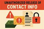 Unauthorized Release of Private Content