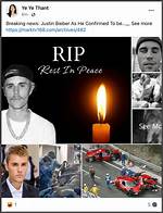 Unmasking the "Justin Bieber Dead" Hoax