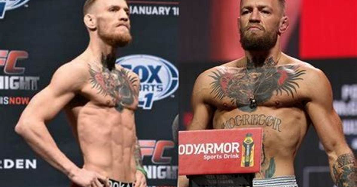 Unveiling Conor Height: the Measurements of a Champion