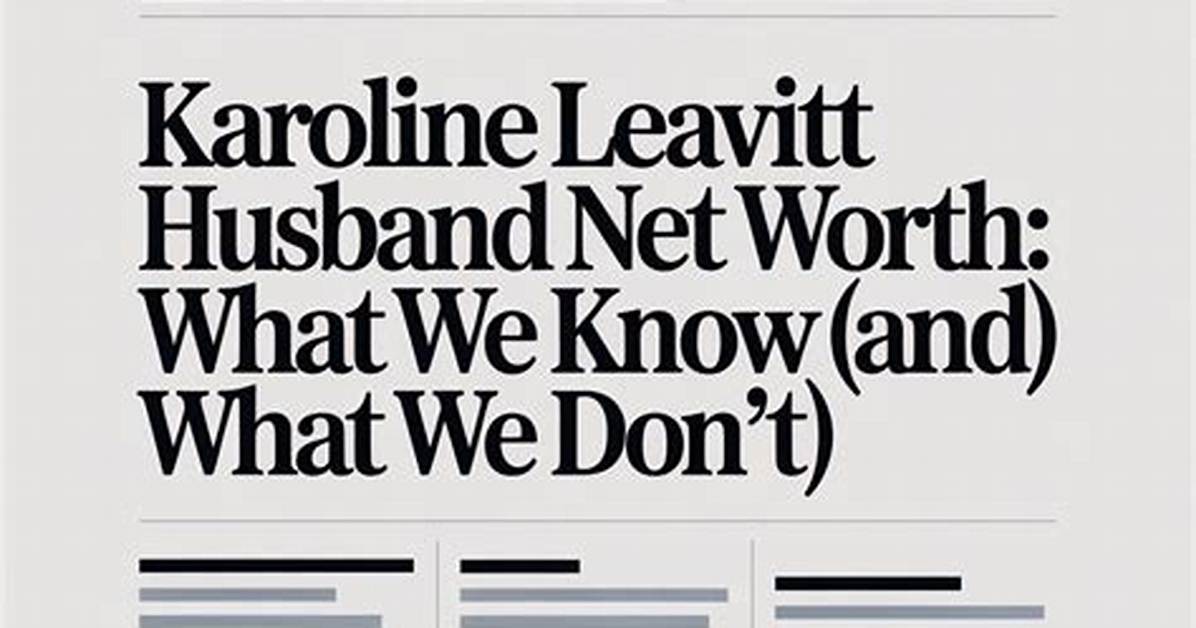 Updates, Net Worth, and Husband's Role